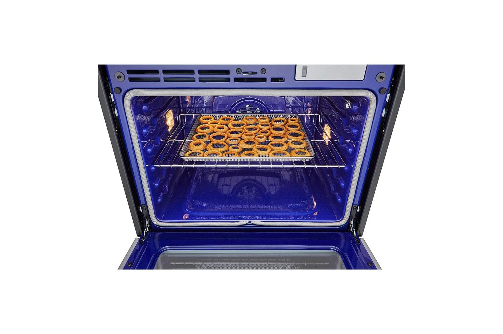 Lg WDEP9427F 9.4 Cu. Ft. Smart Double Wall Oven With Instaview?, True Convection, Air Fry, And Steam Sous Vide