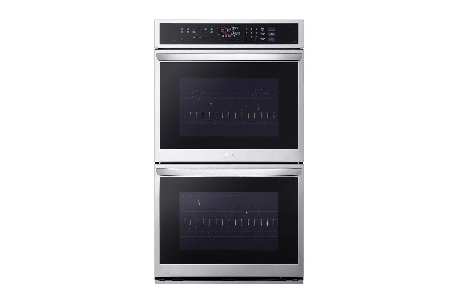 Lg WDEP9427F 9.4 Cu. Ft. Smart Double Wall Oven With Instaview?, True Convection, Air Fry, And Steam Sous Vide