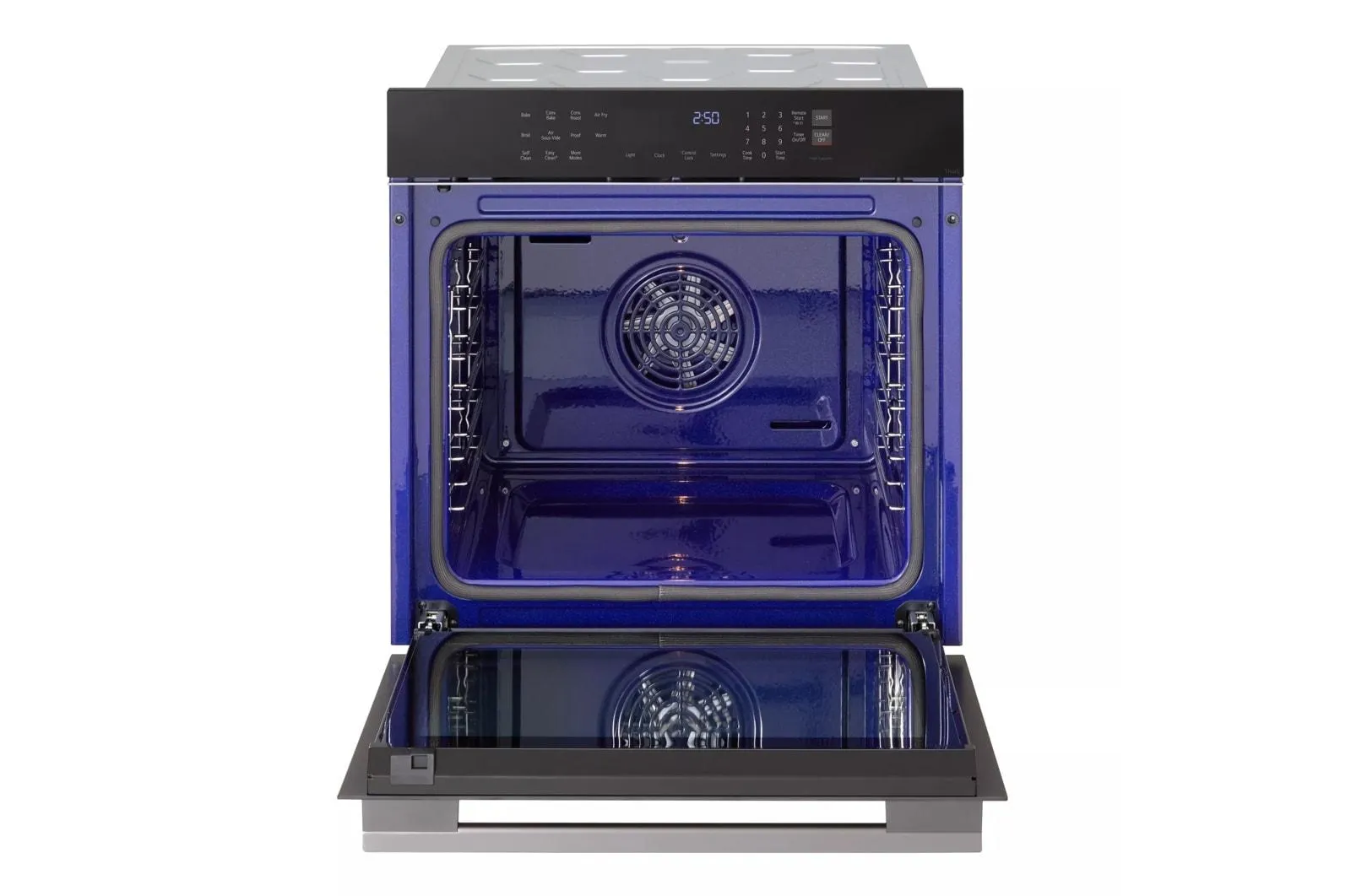 Lg WSED3023B 3.0 Cu. Ft. Smart Compact Wall Oven With True Convection And Air Fry