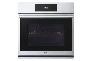 Lg WSES4728F Lg Studio 4.7 Cu. Ft. Smart Instaview? Electric Single Built-In Wall Oven With Air Fry & Steam Sous Vide