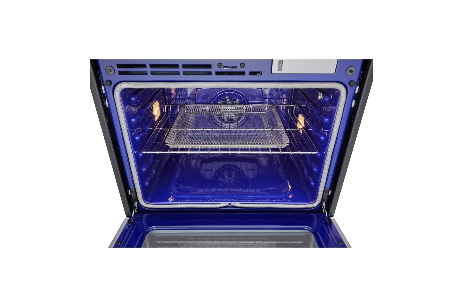 Lg WSES4728F Lg Studio 4.7 Cu. Ft. Smart Instaview? Electric Single Built-In Wall Oven With Air Fry & Steam Sous Vide