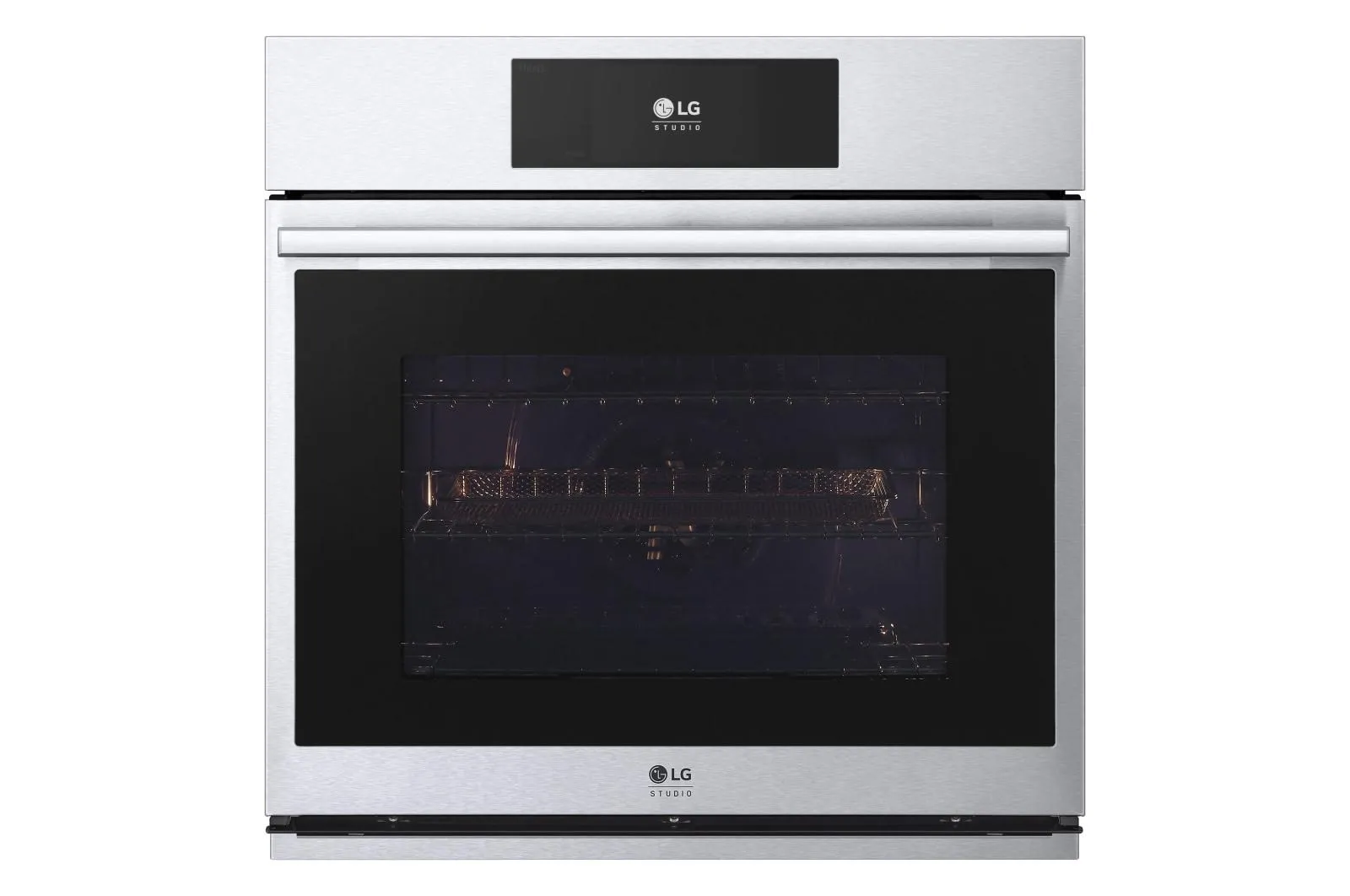 Lg WSES4728F Lg Studio 4.7 Cu. Ft. Smart Instaview? Electric Single Built-In Wall Oven With Air Fry & Steam Sous Vide