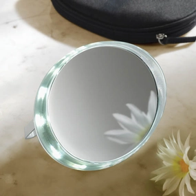Weekend Flash Offer Flash Sale Now Lighted Travel Mirror