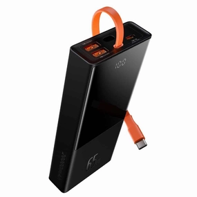 Baseus Elf Digital Display Fast Charging Power Bank 20000Mah 65W Black Hot Savings Alert Special Occasion Discount