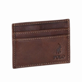 Shop Today Save Best Seller Discount Polo Hamilton Small Money Clip Wallet | Brown