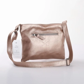 Thandana Mini Messenger Metallic Leather Handbag Today Only Hot Sale Limited Stock Offer