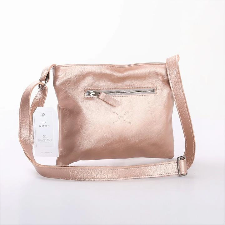 Biggest Savings Now Thandana Mini Messenger Metallic Leather Handbag