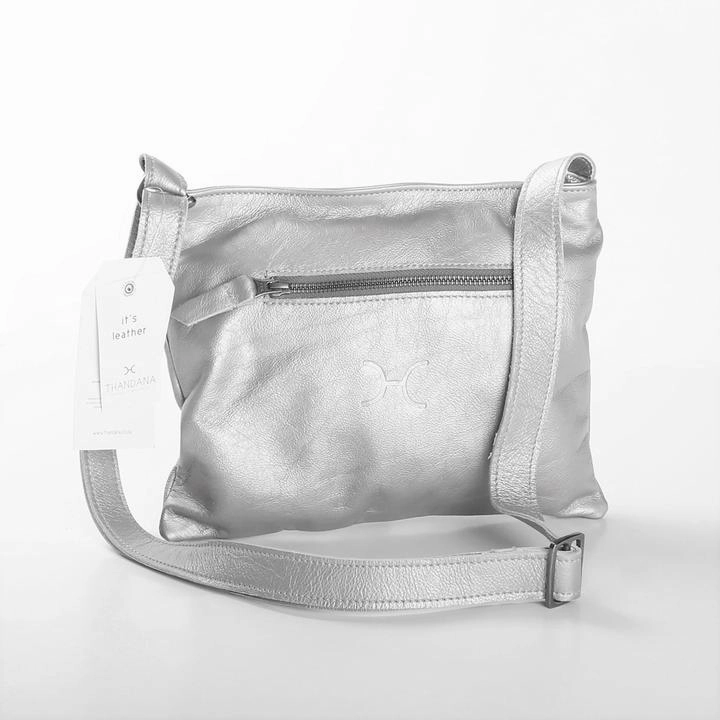 Thandana Mini Messenger Metallic Leather Handbag Grab It Before Gone Grab It Now