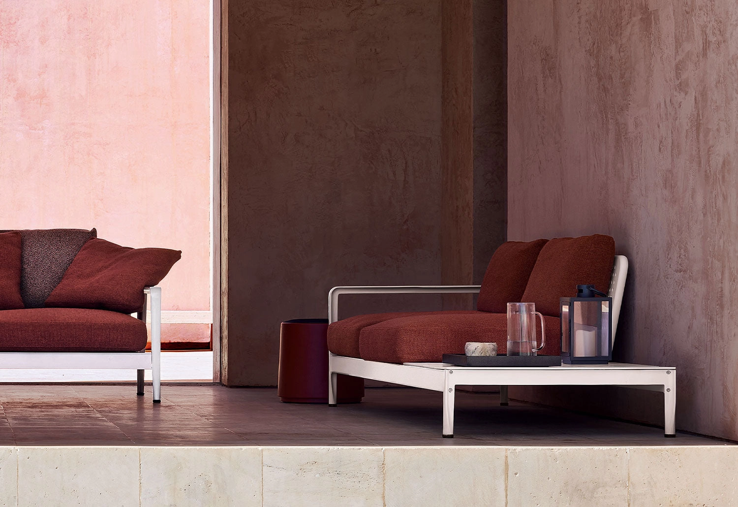 Lissoni Outdoor Asymmetrical Sofa | Right