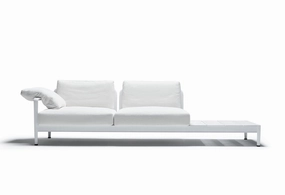 Lissoni Outdoor Asymmetrical Sofa | Rightoutdoor patio furniture set