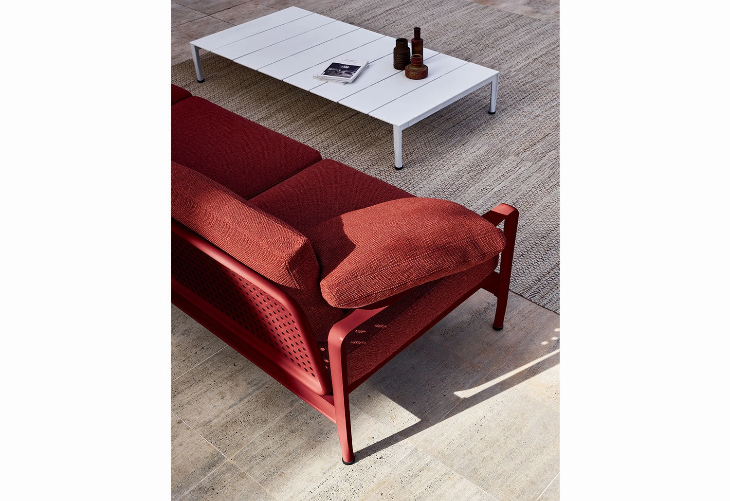 Lissoni Outdoor Sofa | Three-Seater