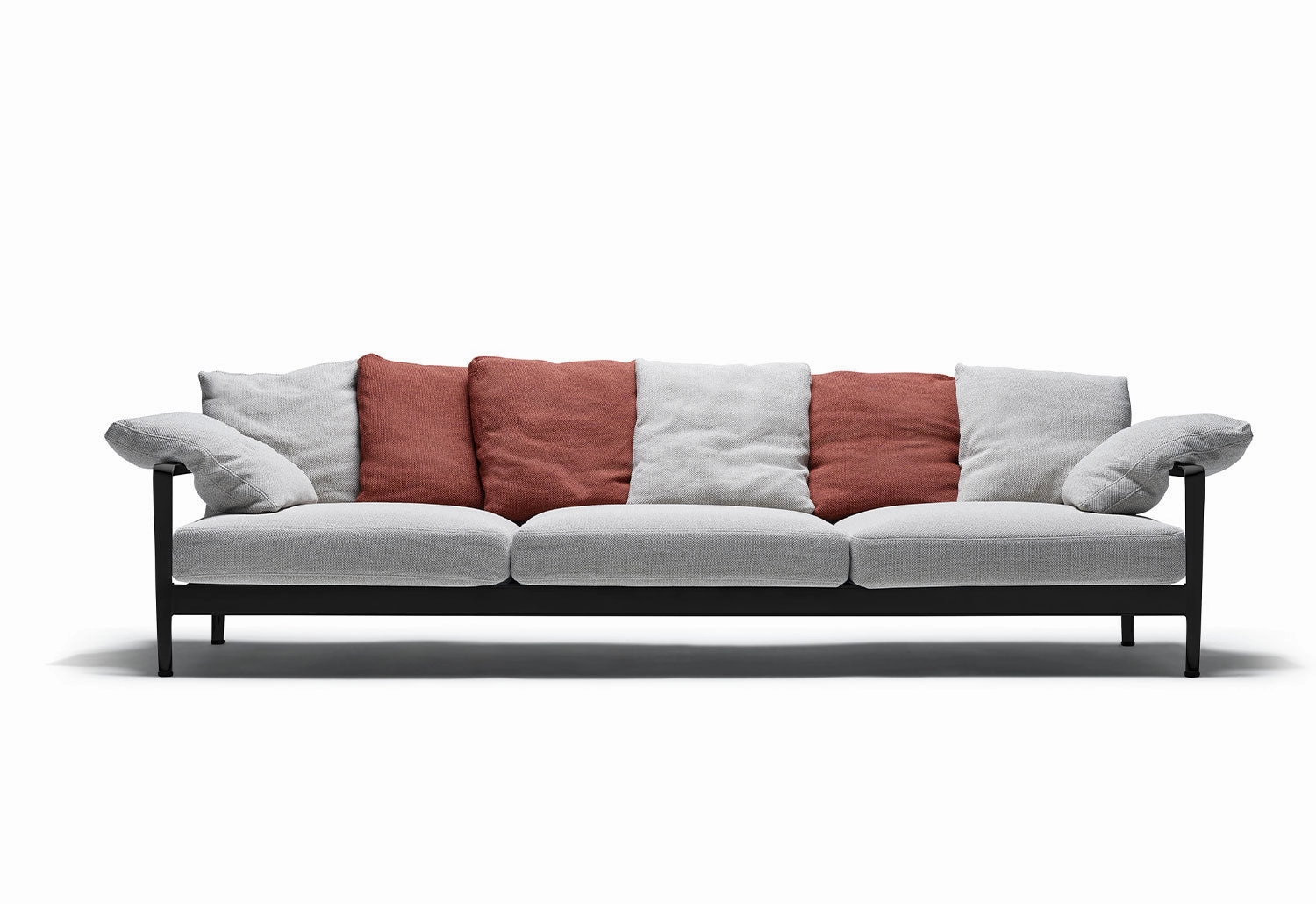 Lissoni Outdoor Sofa | Three-Seater