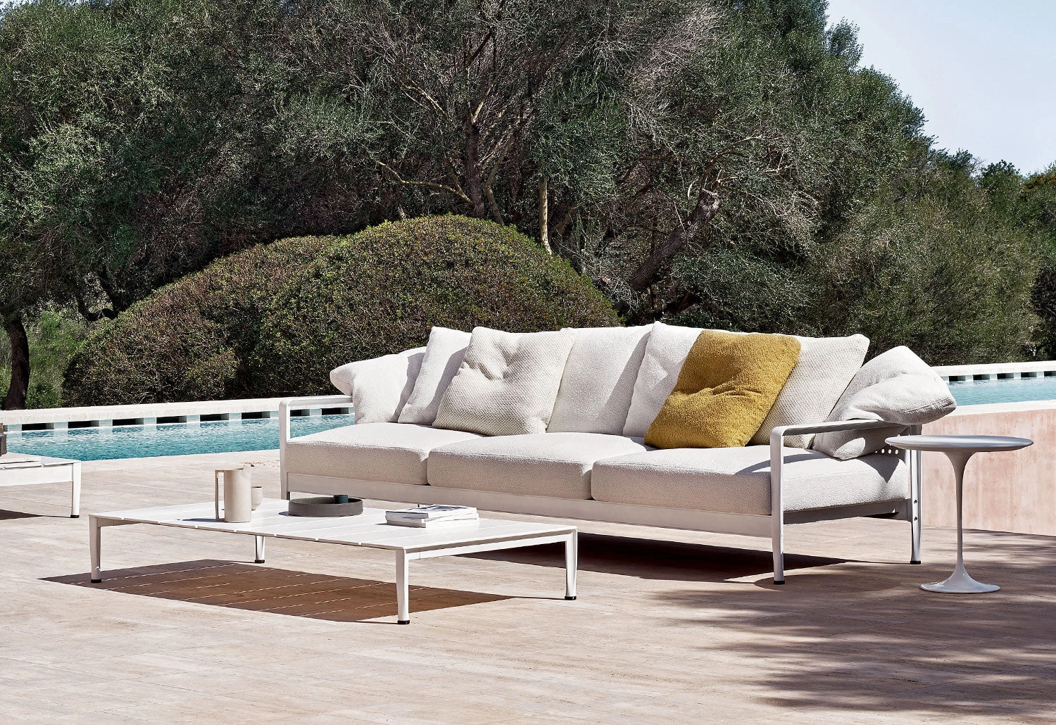 Lissoni Outdoor Sofa | Three-Seater