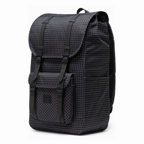 Little America Backpack - 30L - Grid Black Best Deal Alert