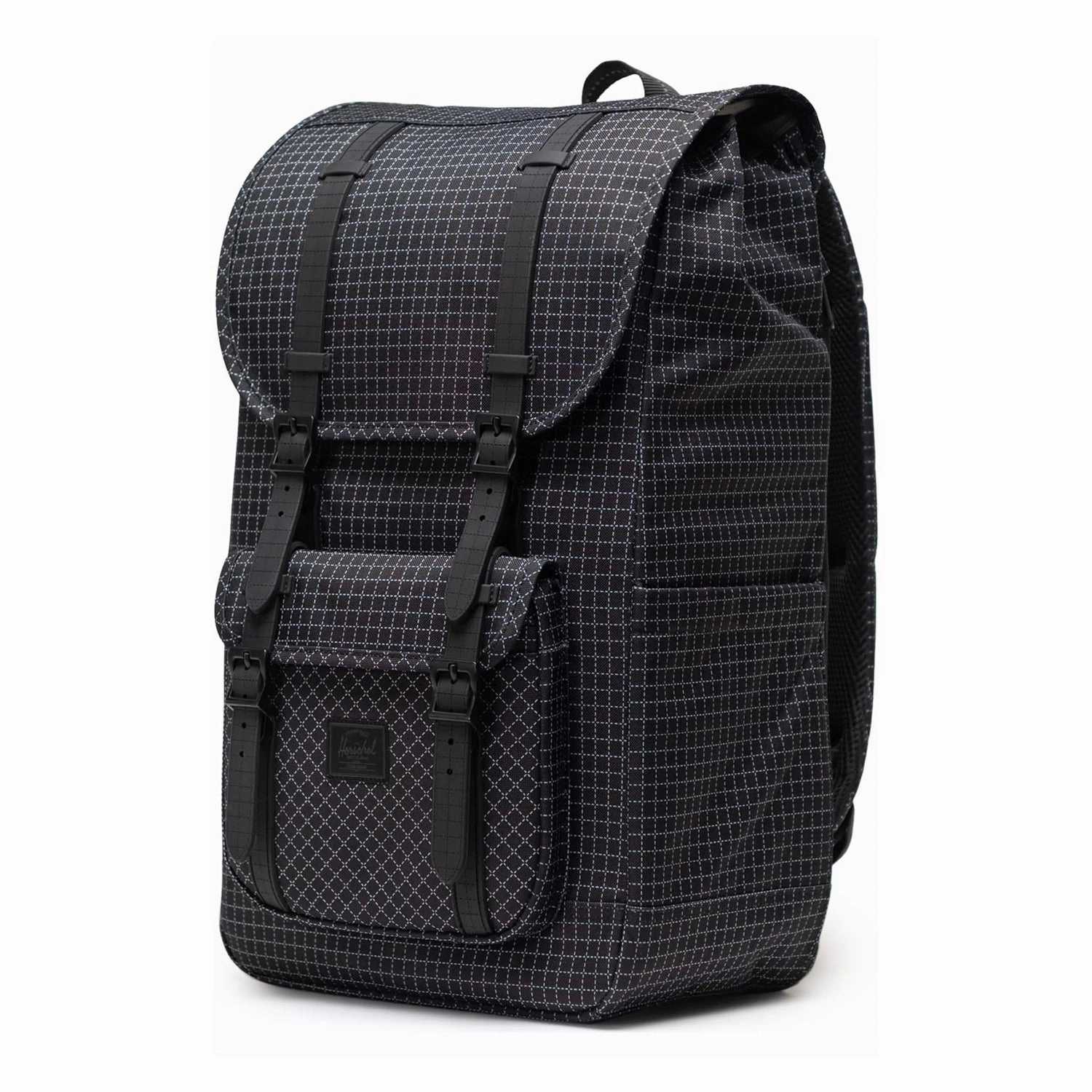 Little America Backpack - 30L - Grid Black Best Deal Alert