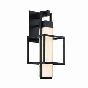 Logic LED Outdoor Wall Sconce BlackOutdoor wall sconces with motion sensor