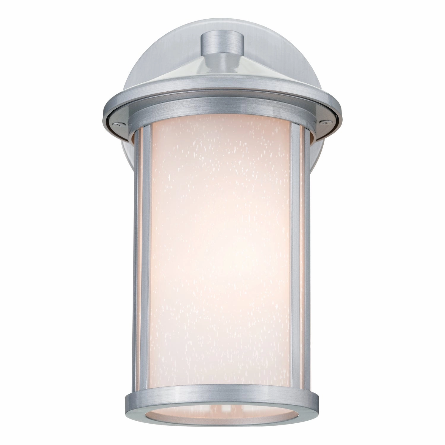 Lombard One Light Outdoor Wall Mount Brushed Aluminum