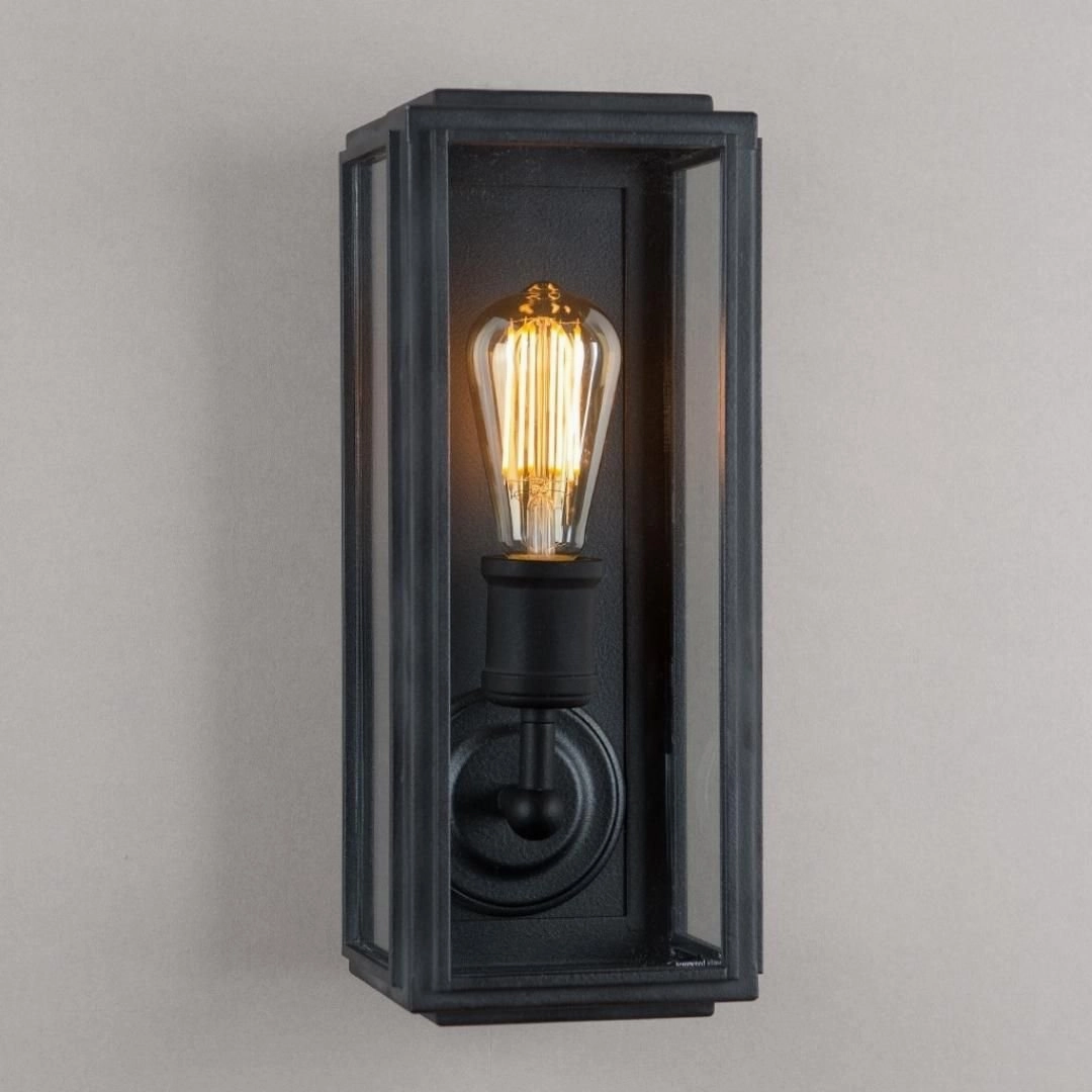London Wall Lamp - Blackoutdoor garden decorative ornaments