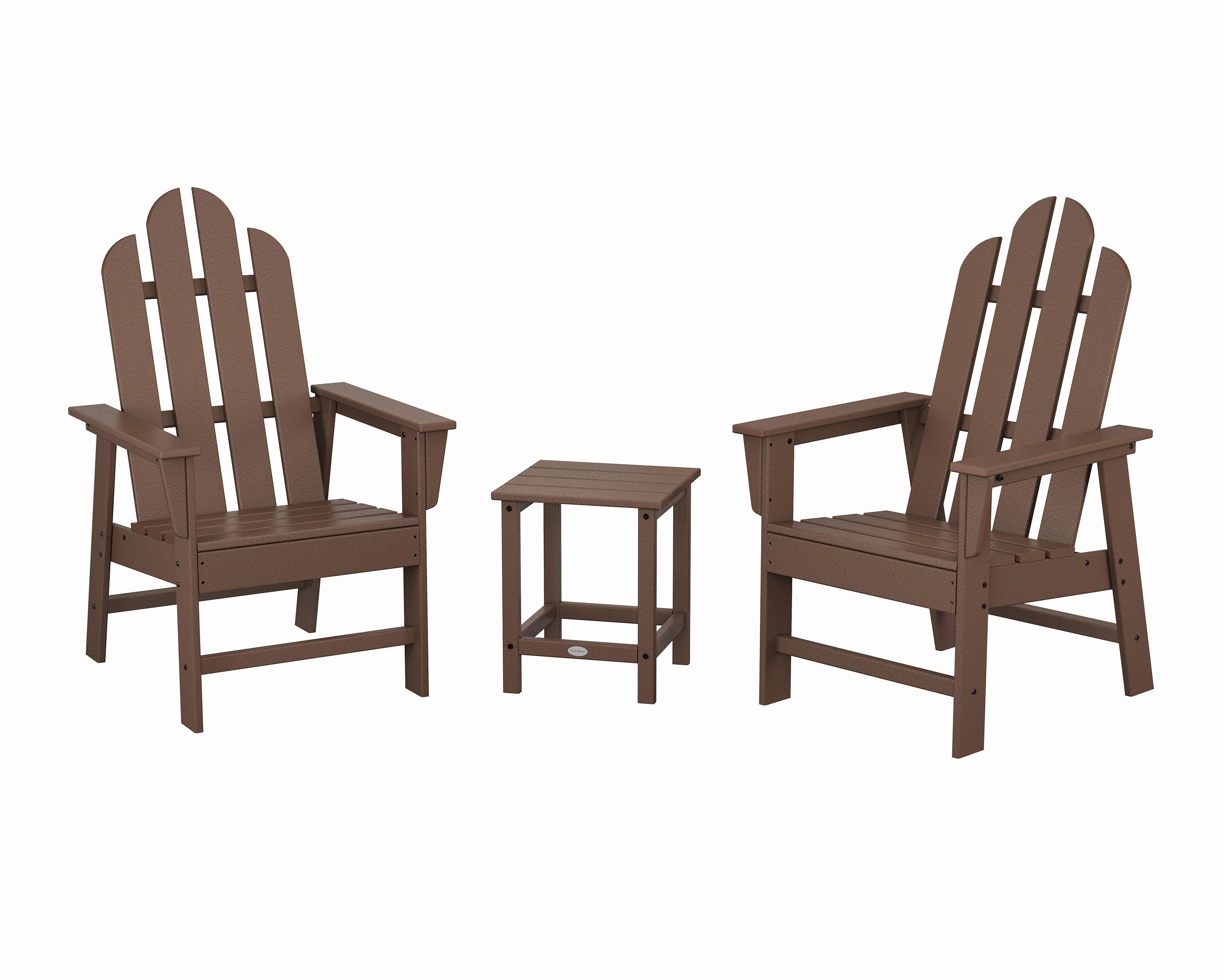 Long Island 3-Piece Upright Adirondack Chair Set