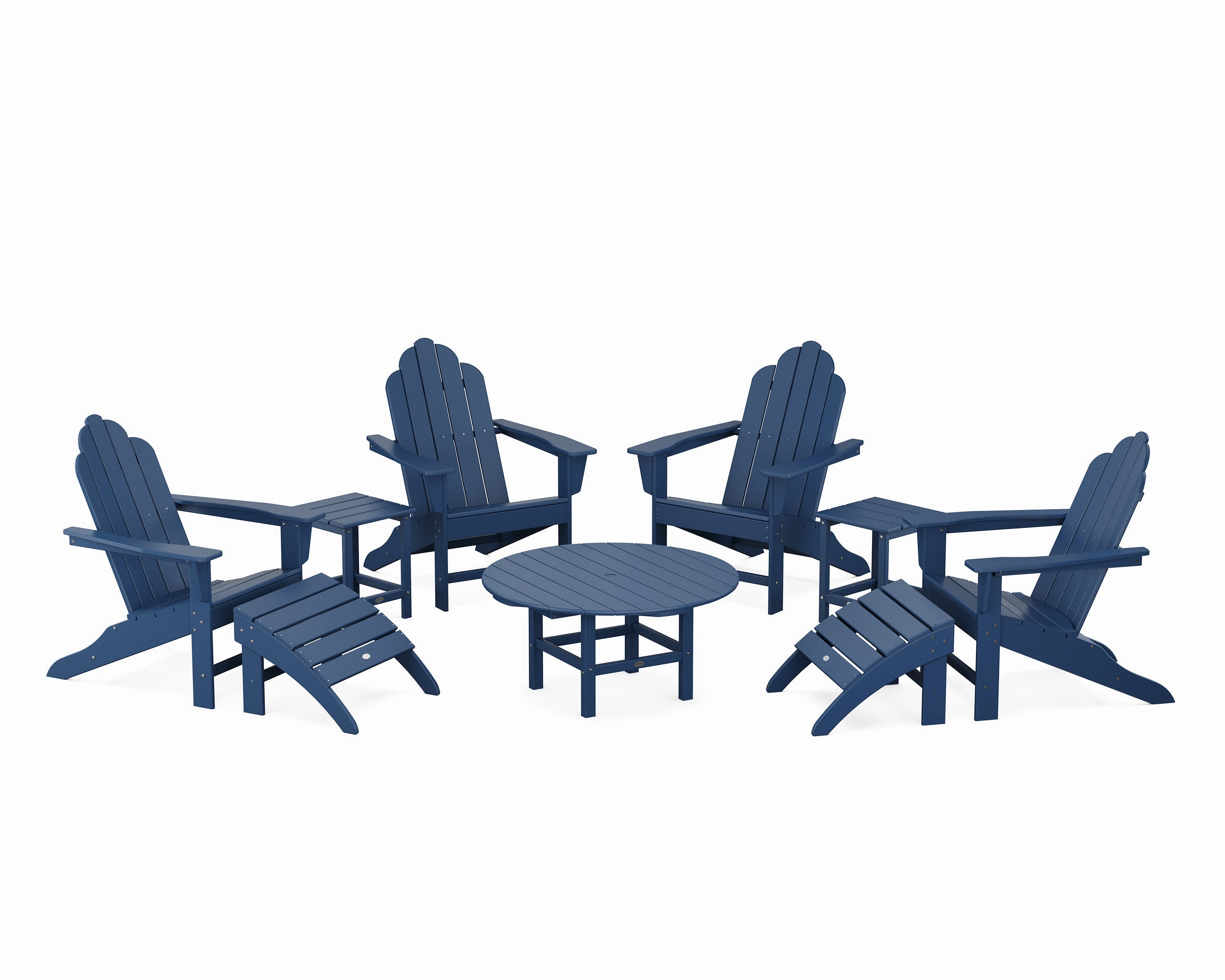 Long Island Adirondack 9-Piece Conversation Group