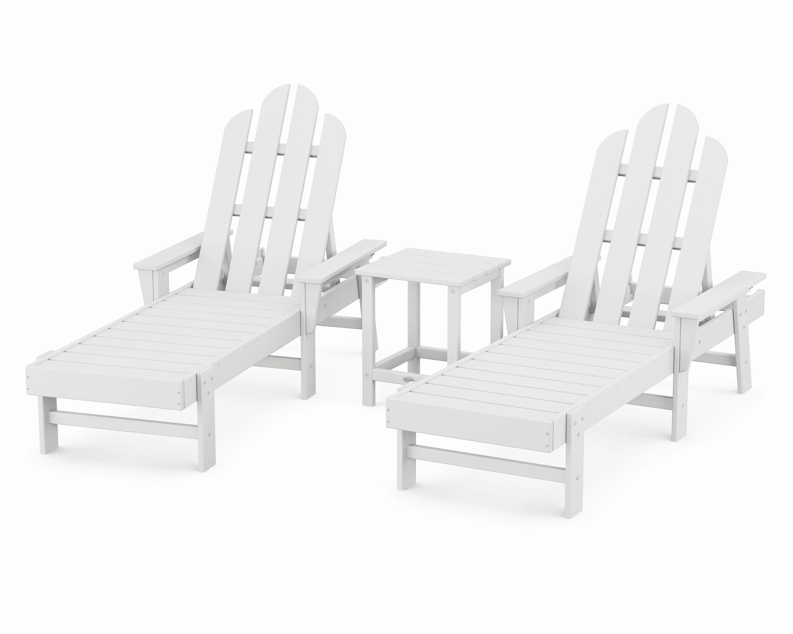 Long Island Chaise 3-Piece Setoutdoor patio dining furniture set