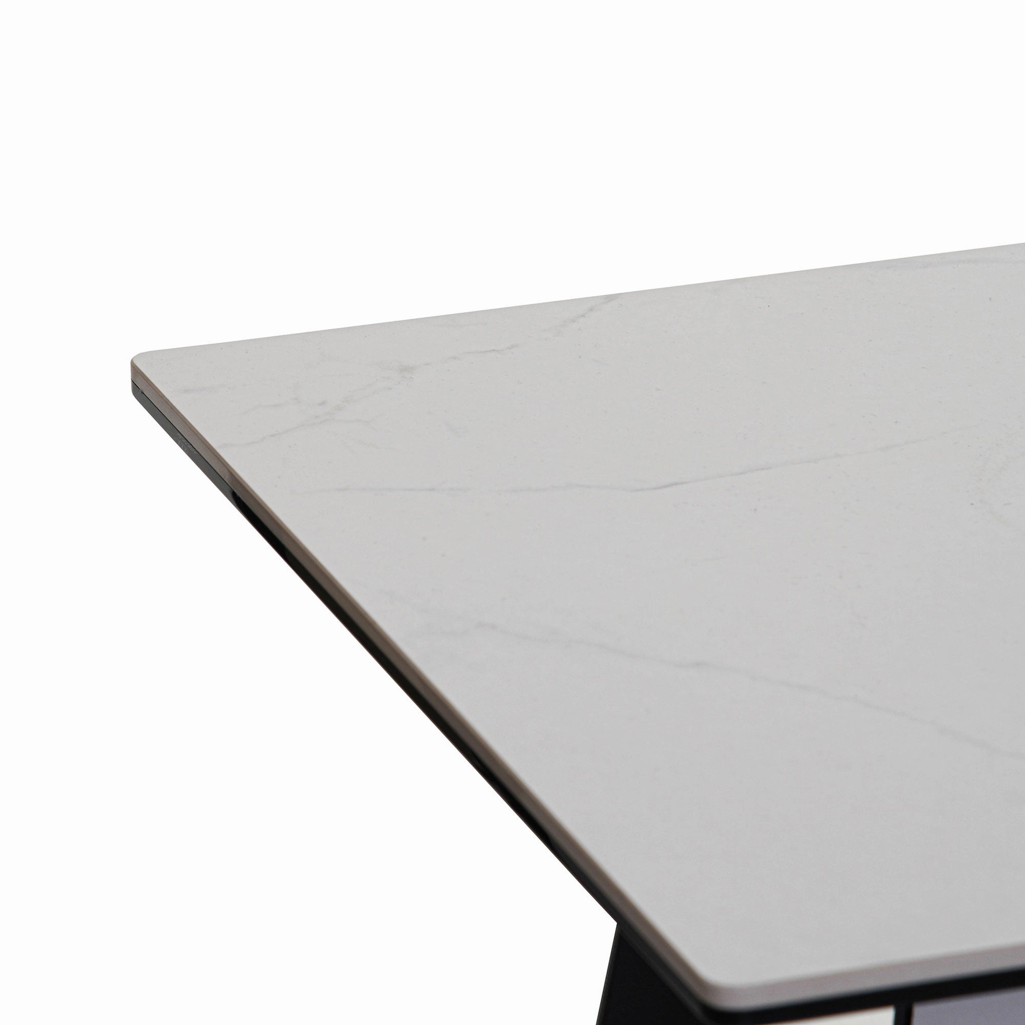 Loreto - Side Table In White Ceramic