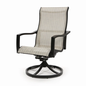 Luca Sling Swivel Rocker Dining Chairaluminum alloy outdoor sofa set