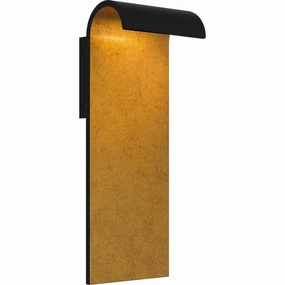 Lunar LED Outdoor Wall Mount Matte BlackOutdoor wall sconces with motion sensor