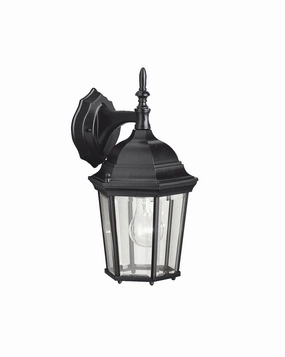 Madison One Light Outdoor Wall Mount BlackOutdoor wall sconces with motion sensor