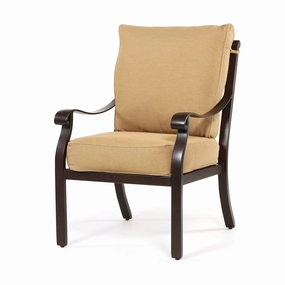 Madrid Dining Chaircast aluminum patio dining set