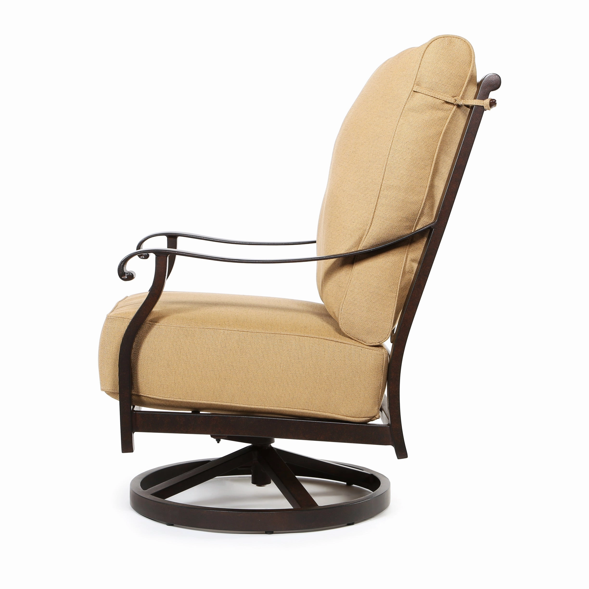 Madrid High Back Swivel Rocker Lounge Chair