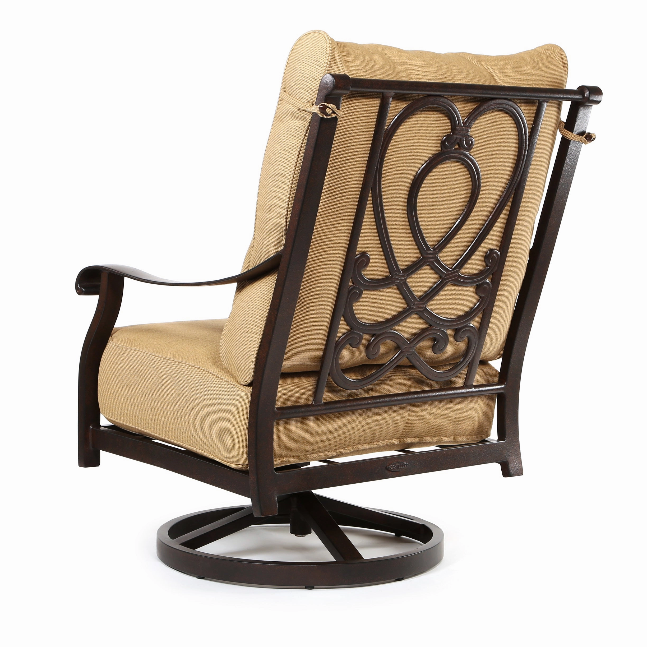 Madrid High Back Swivel Rocker Lounge Chair