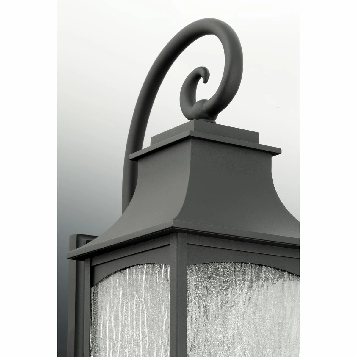 Maison Three Light Large Wall Lantern Black