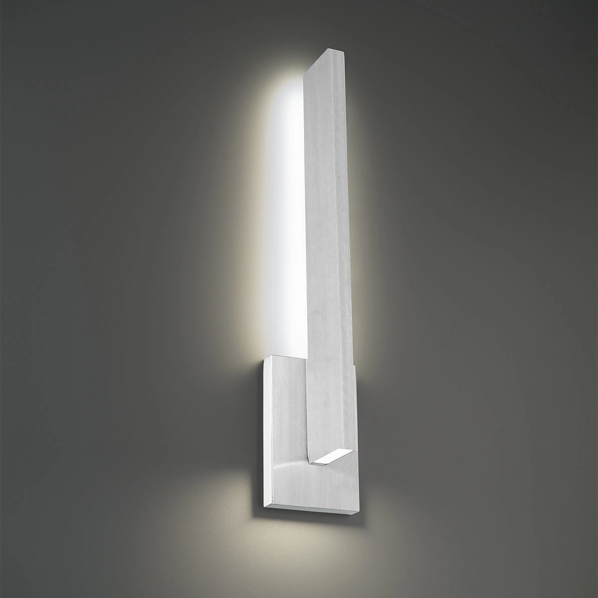 Mako LED Outdoor Wall Sconce Brushed AluminumOutdoor wall sconces with motion sensor