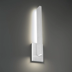 Mako LED Outdoor Wall Sconce Brushed AluminumOutdoor wall sconces with motion sensor
