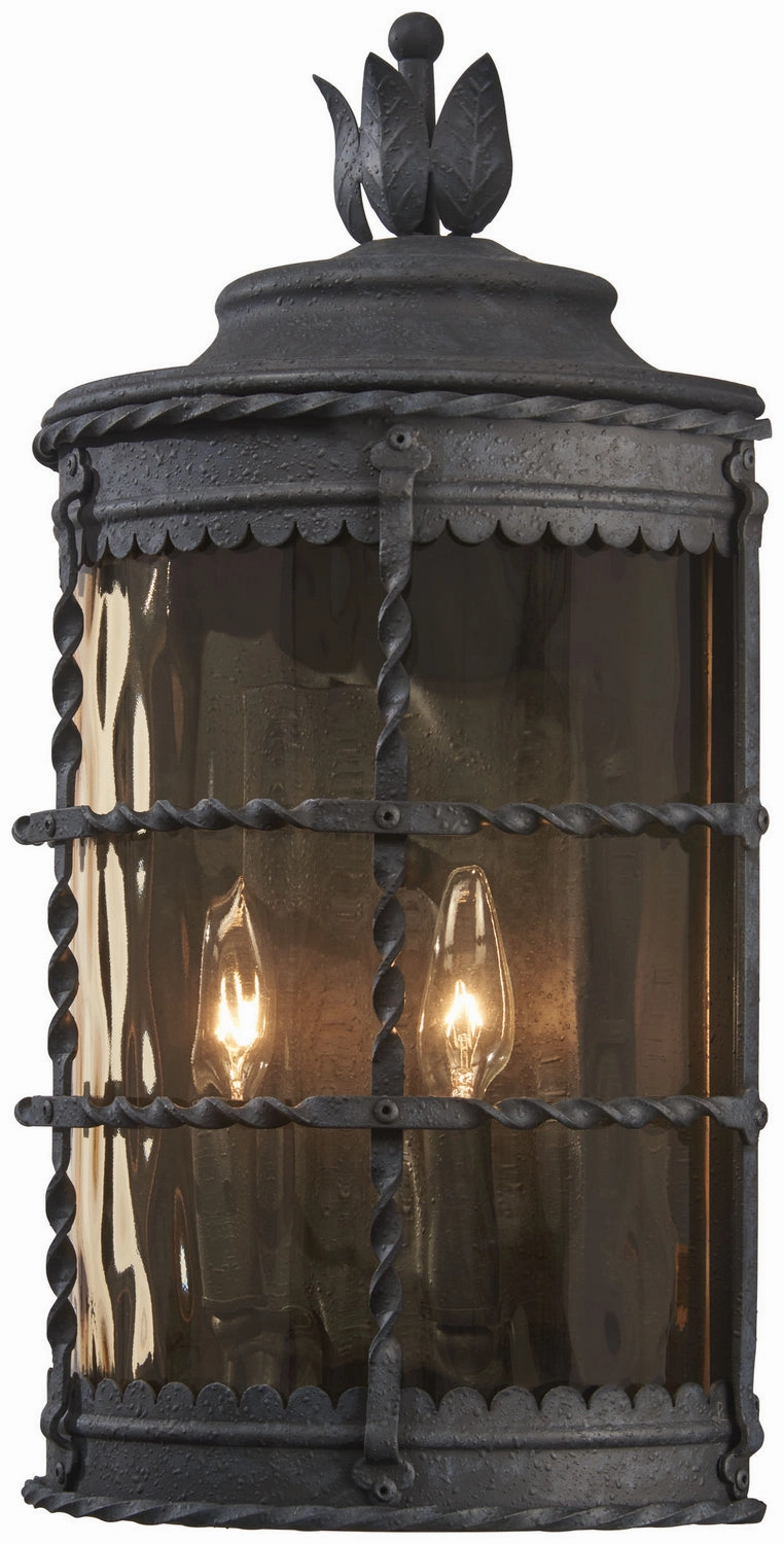 Mallorca Two Light Pocket Lantern Spanish Iron