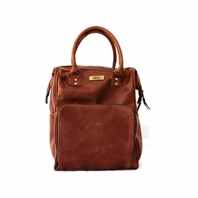Mally Bambino Leather Baby Backpack | Brown Clearance Sale Now Sweet Deal Today