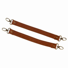 Limited Stock Alert Trendy Picks Today Mally Leather Stroller Straps | Brown