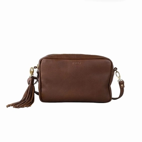 Mally Suzie Leather Sling Bag | Saddle Trending Now Discount