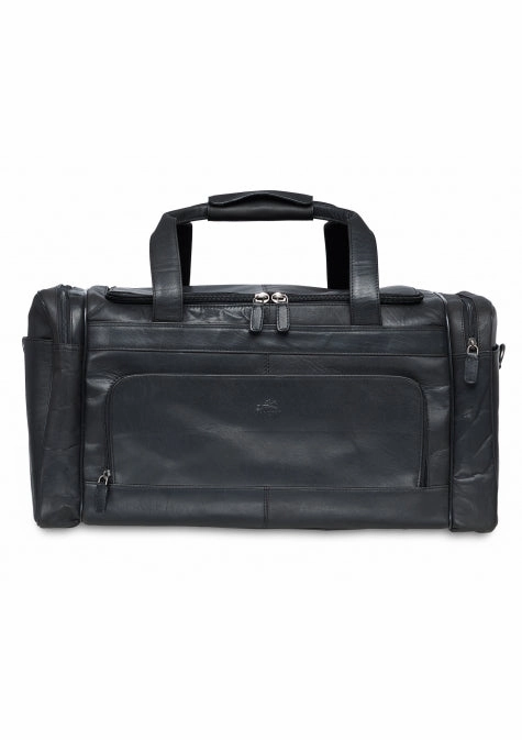 Mancini Buffalo Leather Carry-On Duffle Bag Grab It Before Gone Big Clearance Event