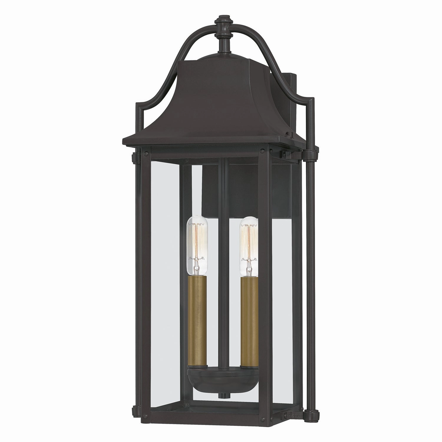 Manning Two Light Outdoor Wall Mount Western BronzeOutdoor wall sconces with motion sensor