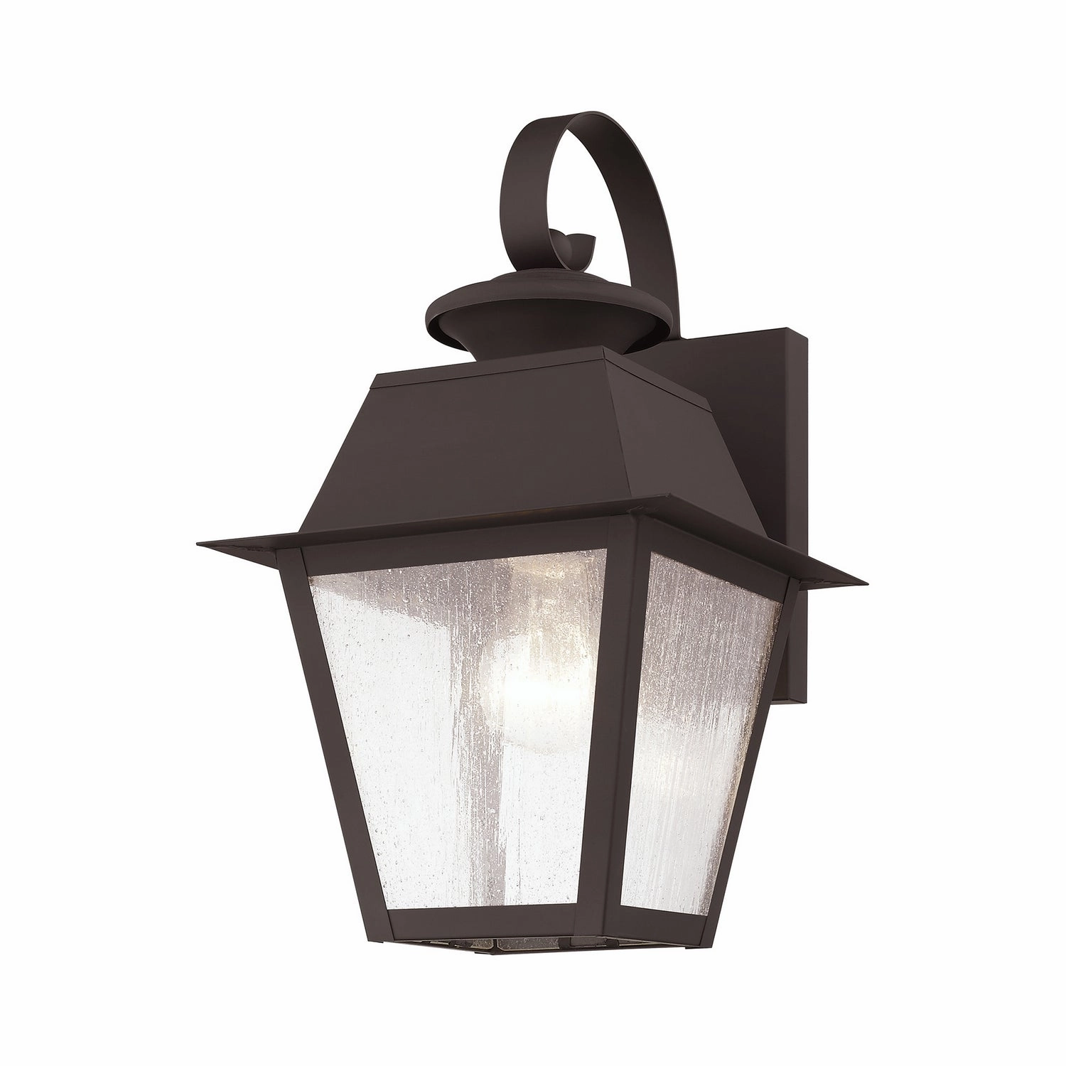 Mansfield One Light Outdoor Wall Lantern Bronze