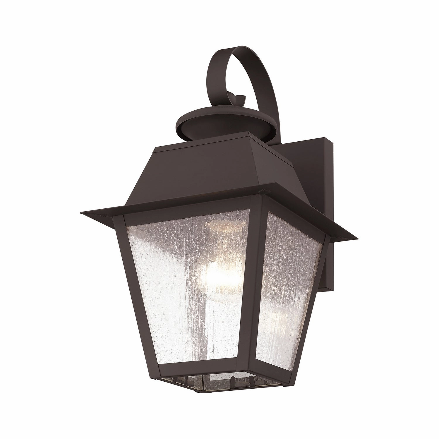 Mansfield One Light Outdoor Wall Lantern Bronze