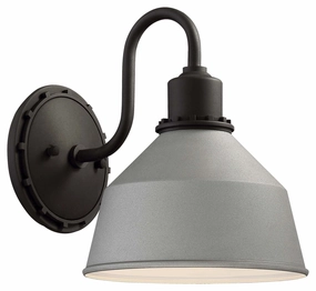 Mantiel Outdoor Wall Mount Sand SilverOutdoor wall sconces with motion sensor