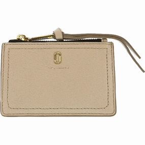 Flash Deal Today Marc Jacobs Women'S Softshot Multi Leather Credit Card Wallet Cream