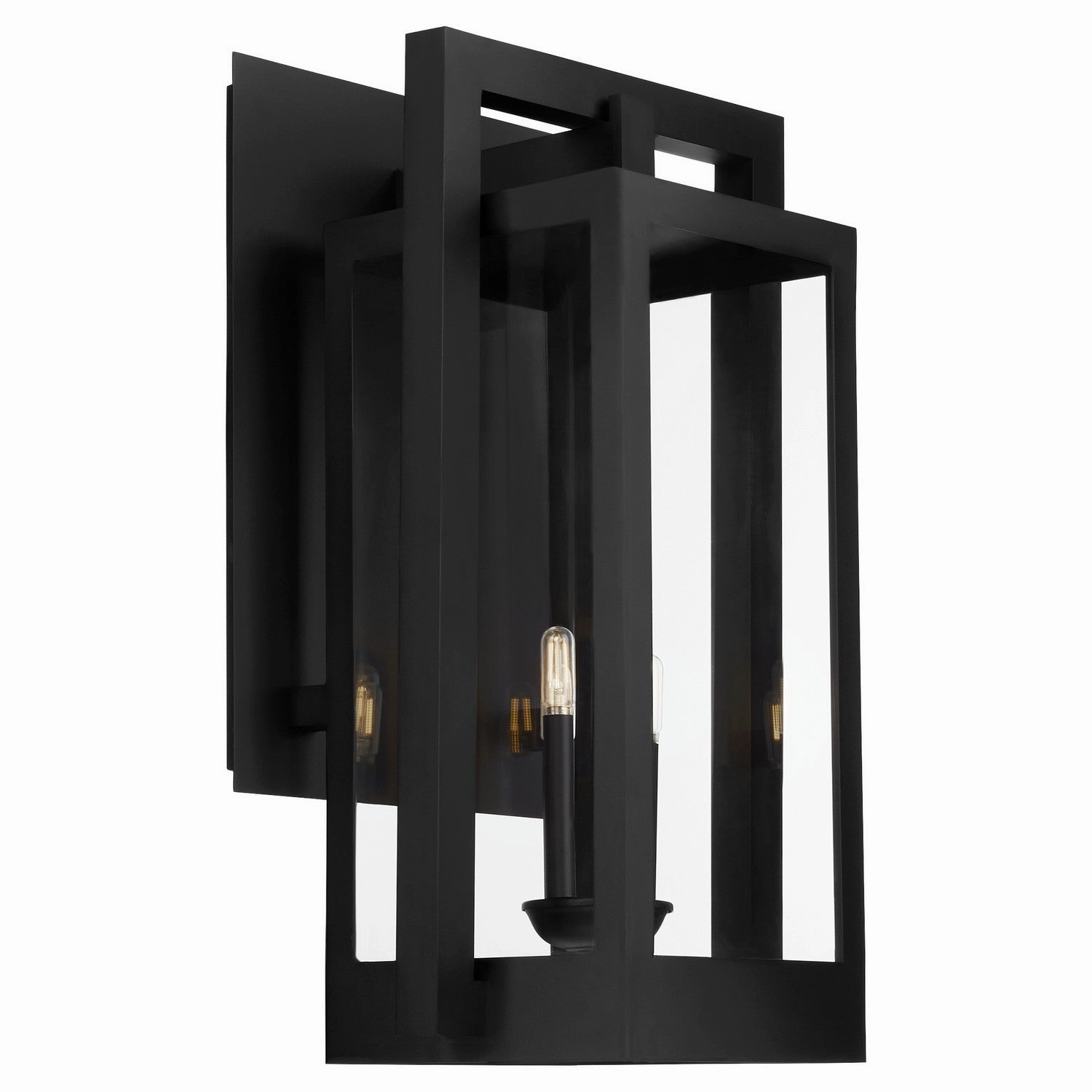 Marco Four Light Wall Lantern Textured Black