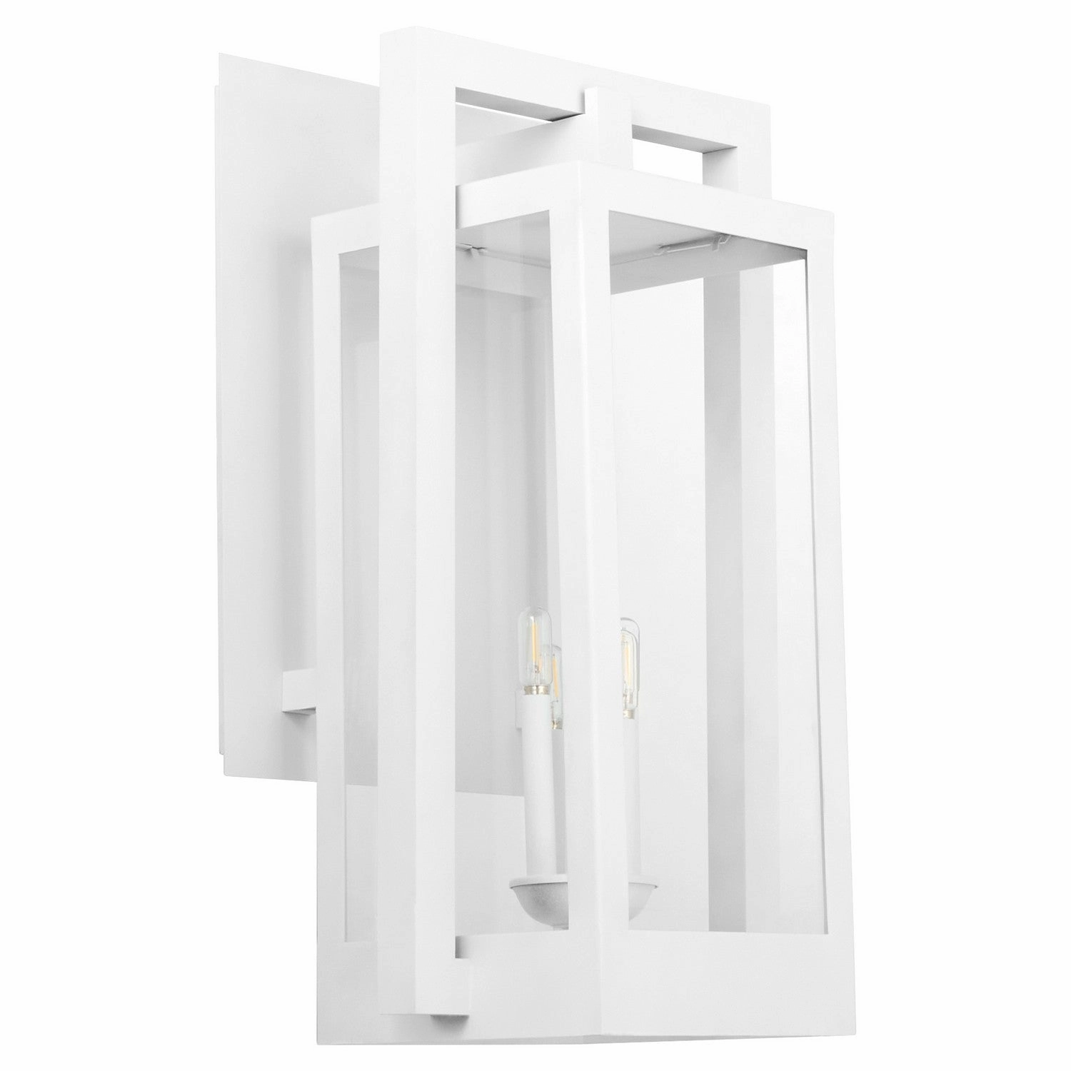 Marco Four Light Wall Lantern WhiteOutdoor wall sconces with motion sensor