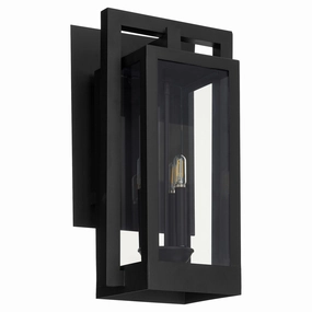 Marco Three Light Wall Mount Textured BlackOutdoor wall sconces with motion sensor
