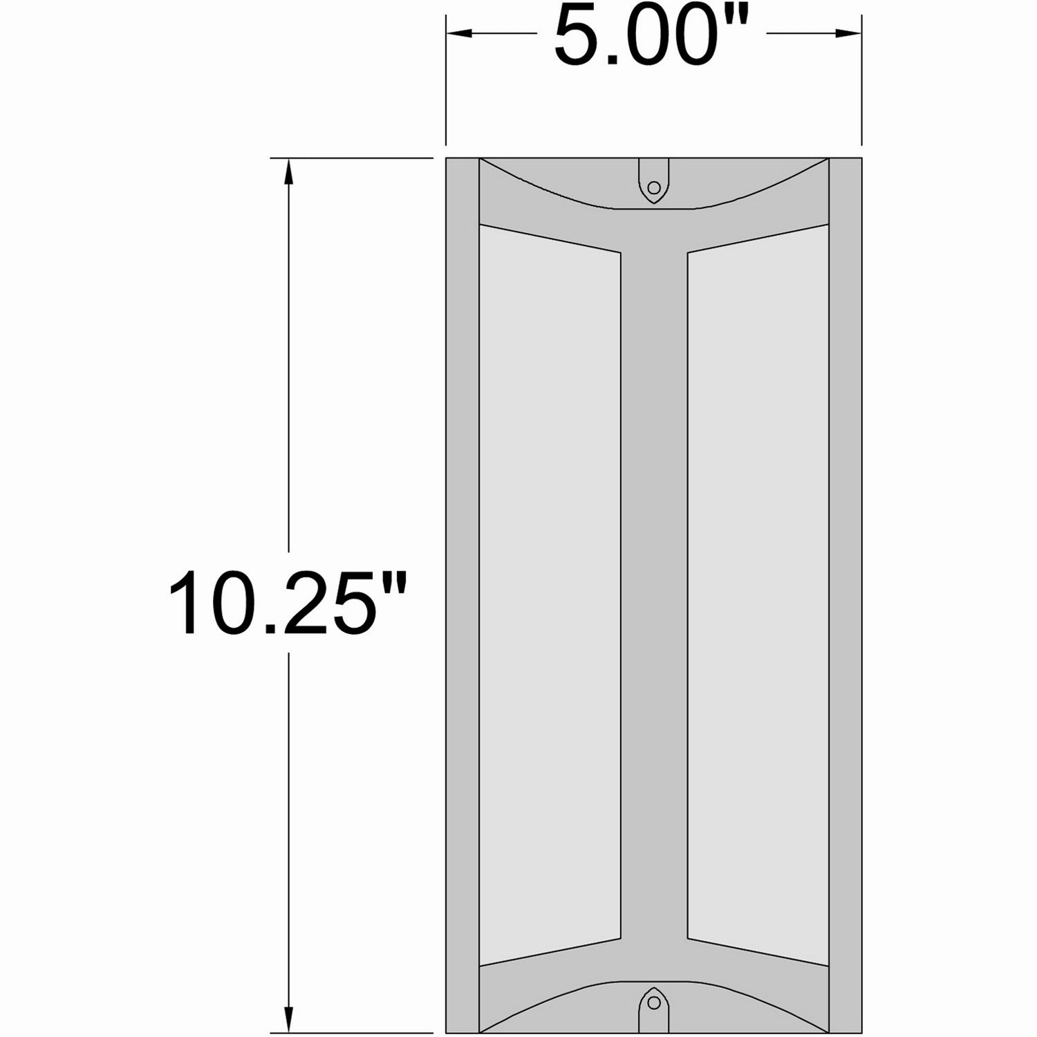 Margate LED Outdoor Wall Mount Satin