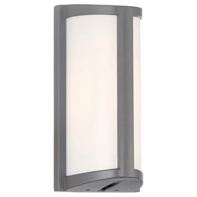 Margate LED Outdoor Wall Mount SatinOutdoor wall sconces with motion sensor
